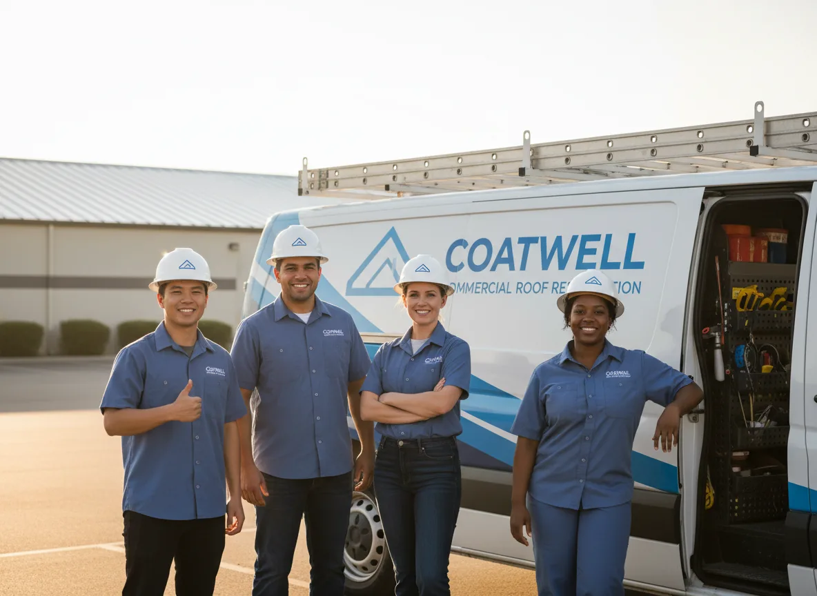 Commercial roof coating company in Brandon, MN